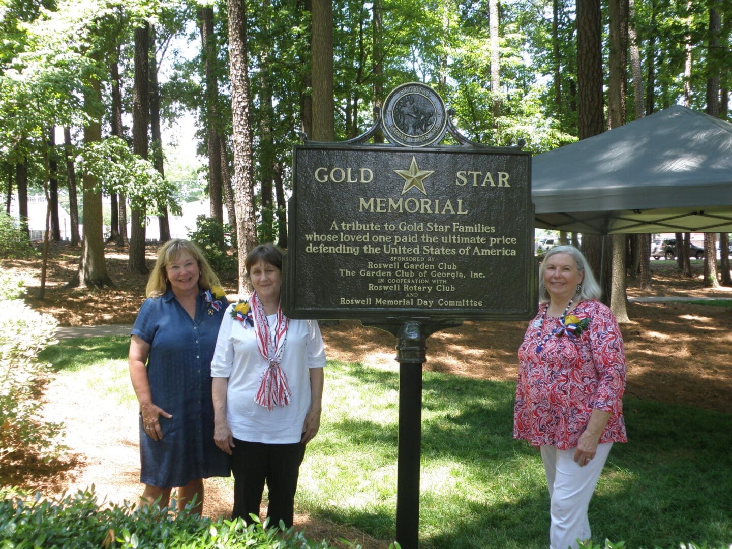 gold star marker roswell garden