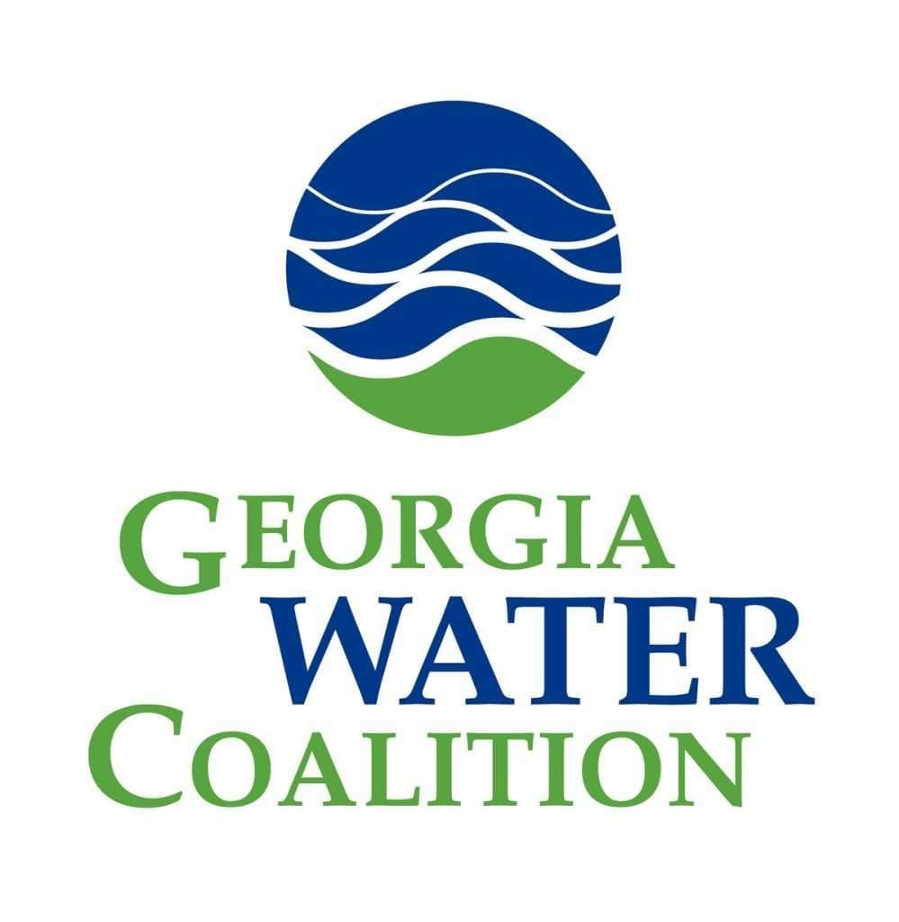 A logo of the georgia water coalition.