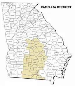 Camellia District Map A map of the camellia district in georgia.