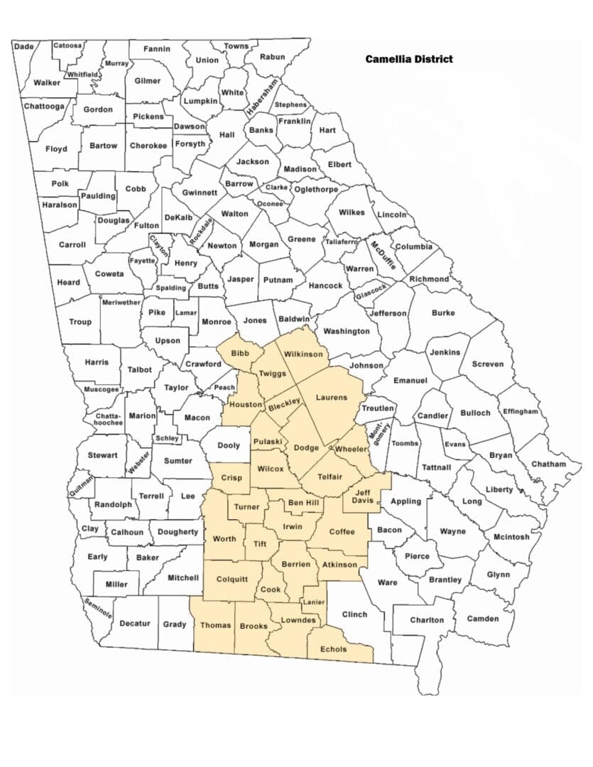 Camelia District Map