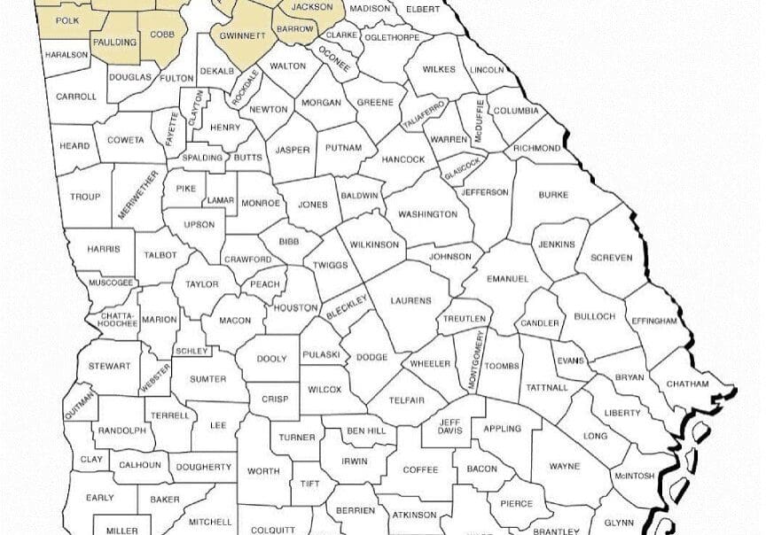 Laurel District Map