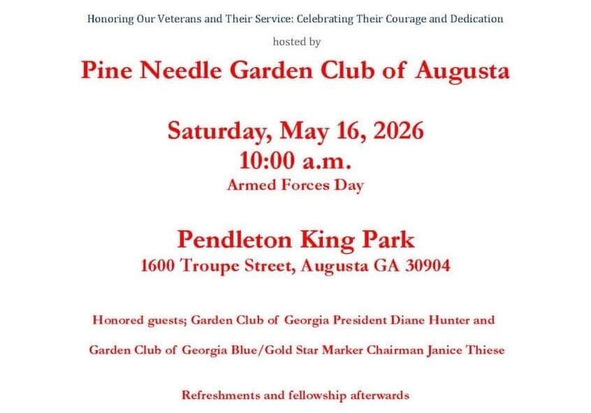 Blue Star Marker Dedication- Pine Needle GC of Augusta 5.16.26