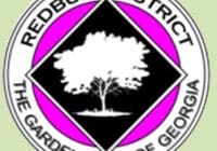 A logo of the garden club of georgia.